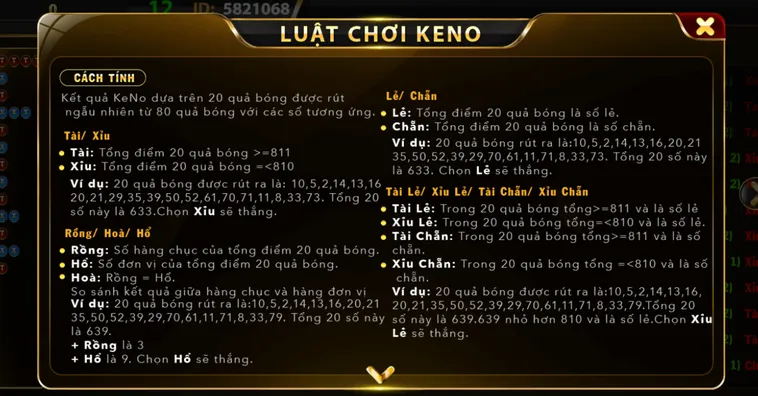Keno Tại Go88 Bí Quyết Chinh Phục Những Con Số May Mắn Đầy Hấp Dẫn