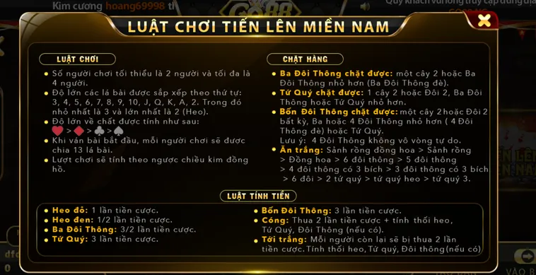 Tiến Lên Miền Nam Tại Go88 Sân Chơi Đẳng Cấp Cho Các Cao Thủ Bài Tây