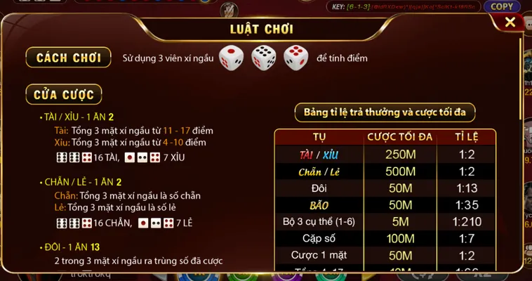 Đẳng Cấp Casino Sicbo Tài Xỉu Sảnh Rồng Tại Go88 Siêu Cuốn Hút