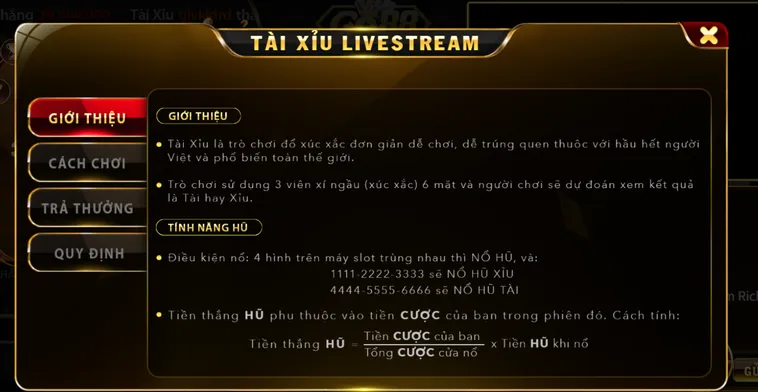Khám Phá Sức Hấp Dẫn Của Tài Xỉu Livestream tại Go88 Đẳng Cấp Thế Giới