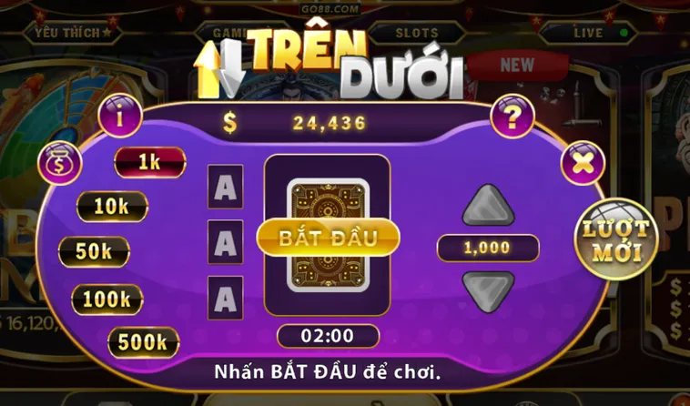 Chinh Phục Thử Thách Cùng Minigame Trên Dưới Tại Go88 Đẳng Cấp Số Một