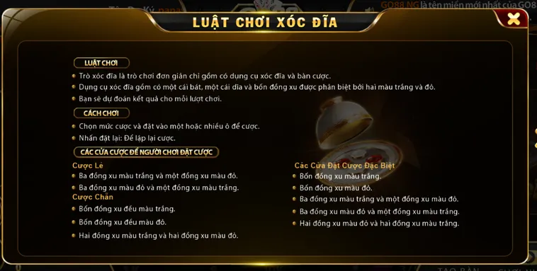 Casino Xóc Đĩa Tại Go88 Sảnh Game Đẳng Cấp Với Trải Nghiệm Chân Thực Nhất