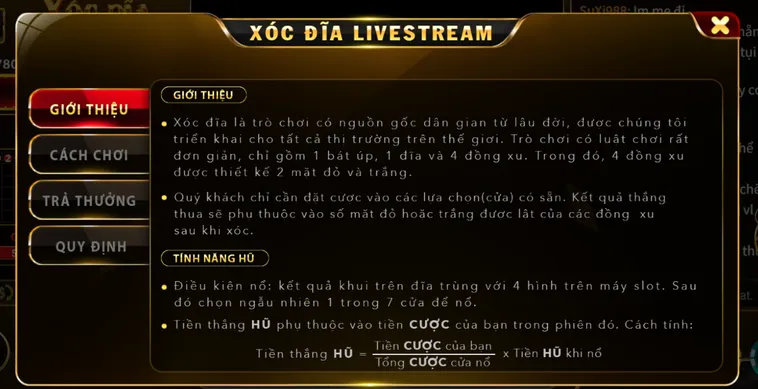 Xóc Đĩa Livestream Tại Go88 Sảnh Cược Đẳng Cấp Với Tỷ Lệ Trả Thưởng Cực Khủng